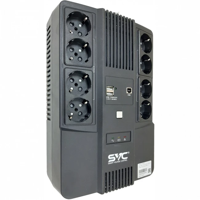 Источник бесперебойного питания SVC U-800/BSSC DL-SVC-U-800/BSSC (800 ВА, 480)