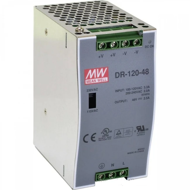 Аксессуар для сетевого оборудования iZett HR-PSED-48/120 (Блок питания)