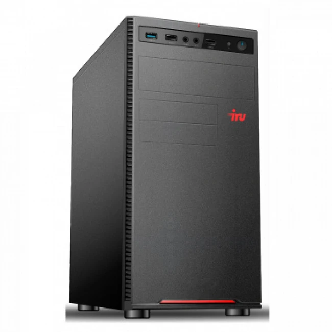Персональный компьютер iRU Home 320A3SE MT 1626206 (AMD A8, 9600, 3.1 ГГц, 8 Гб, SSD, Windows 10 Home)