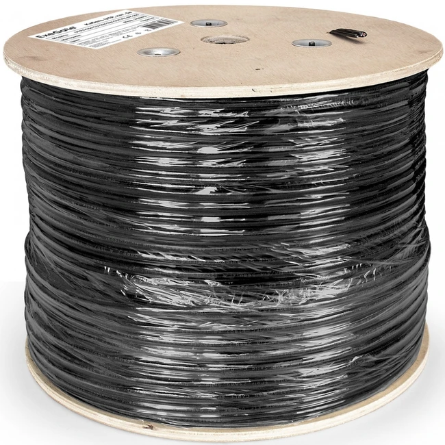 Кабель витая пара ExeGate Кабель UTP 4 пары кат.5e катушка 305м EX190974RUS