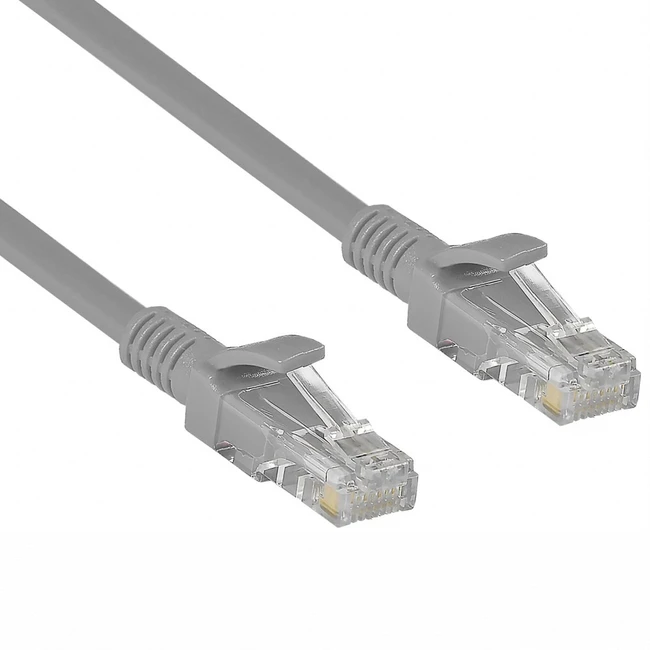 Патч-корд ExeGate UTP-RJ45-RJ45-5e-2M-GY EX138962RUS