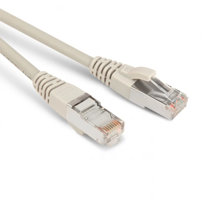 Патч-корд Hyperline PC-LPM-STP-RJ45-RJ45-C5e-20M-LSZH-GY