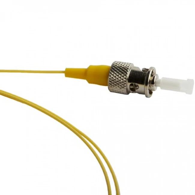 Оптический патч-корд Hyperline Пигтейл волоконно-оптический SM 9/125 (OS2) ST/UPC 1 м LSZH FPT-B9-9-ST/UR-1M-LSZH-YL