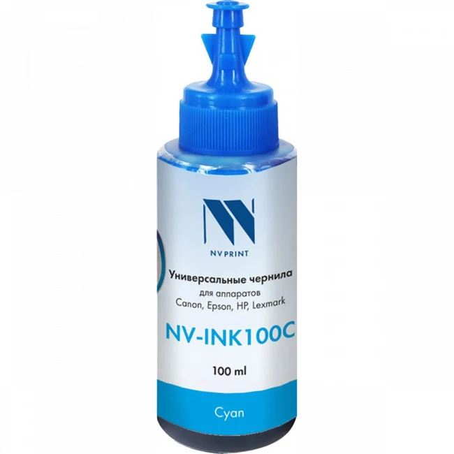Струйный картридж NV Print INK100 Cyan NV-INK100C