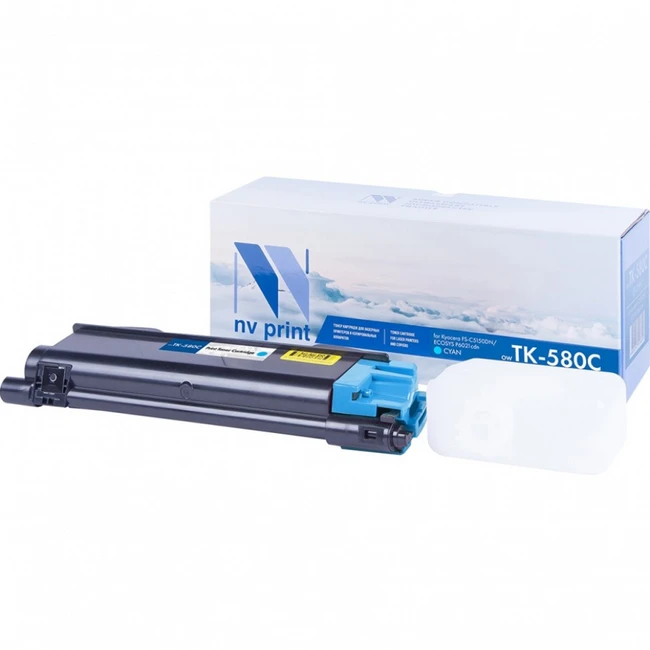 Тонер NV Print TK-580 Cyan NV-TK580C