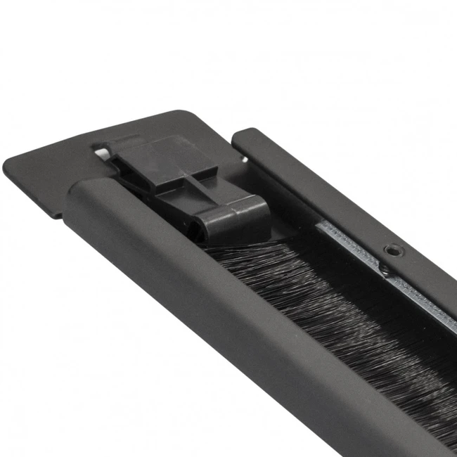 Аксессуар для серверного шкафа ExeGate Кабельный органайзер c щеточным вводом BP19-1UM-TL EX292876RUS