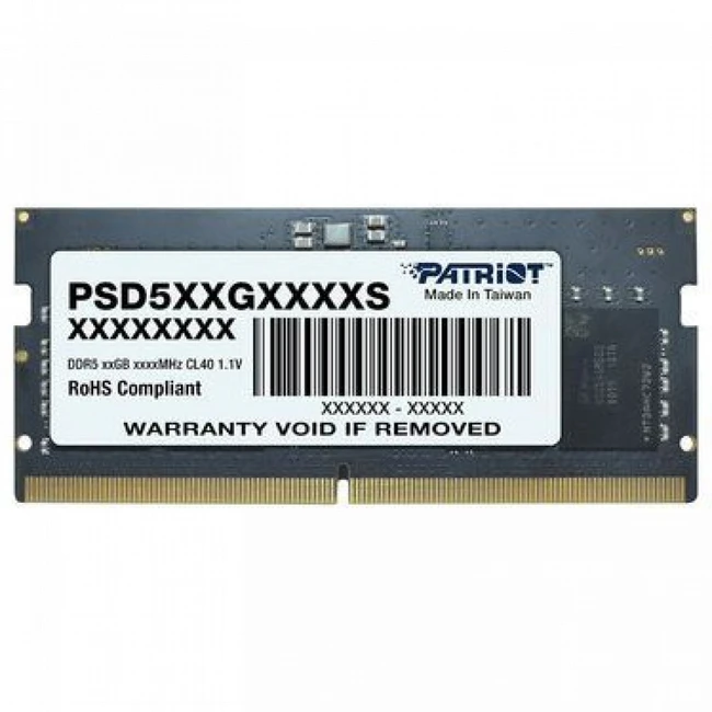 ОЗУ Patriot Signature PSD58G560041S DIMM, DDR5, 8 Гб, 5600 МГц