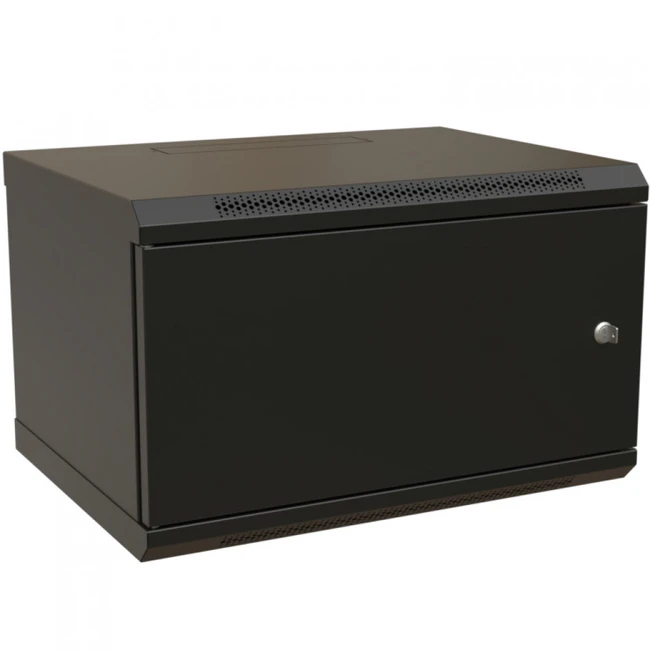 Серверный шкаф WRline настенный 19-дюймовый 6U 367x600х450 мм WR-TW-0645-SR-RAL9004
