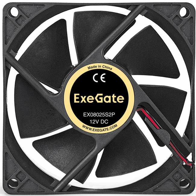 Охлаждение ExeGate EX08025S2P EX294047RUS (Для системного блока)