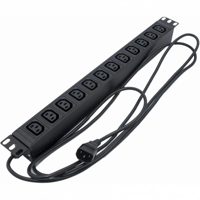 Сетевой фильтр Hyperline SHE19-12IEC-2.5IEC