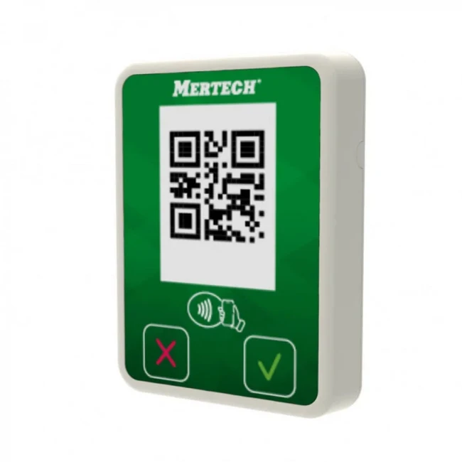 Дисплей покупателя Mertech Дисплей QR кодов белый/зеленый (2135)