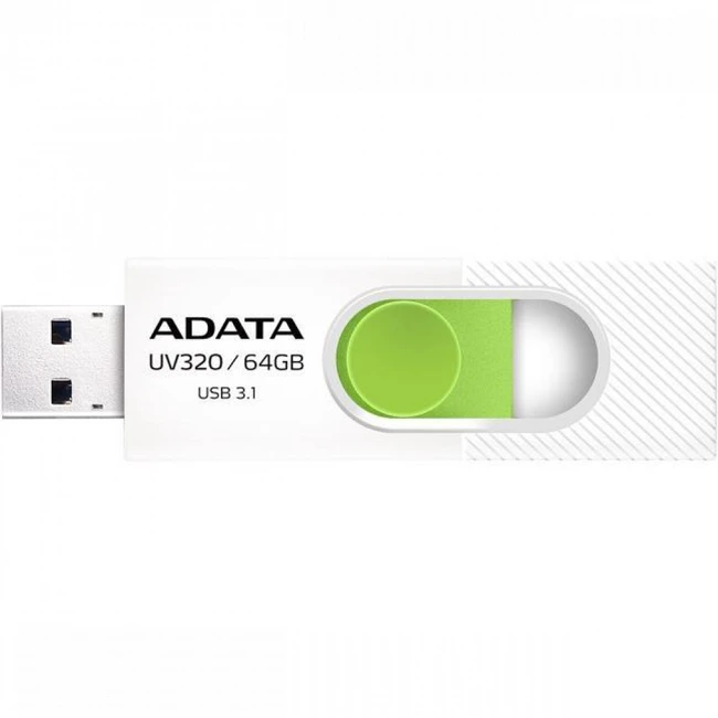 USB флешка (Flash) ADATA AUV320 AUV320-64G-RWHGN 64 ГБ