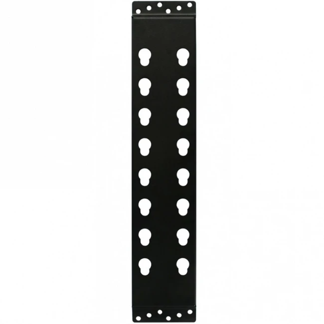 Аксессуар для серверного шкафа Hyperline Заглушка органайзера с крепежом типа "монетка" CMK-M-RAL9005