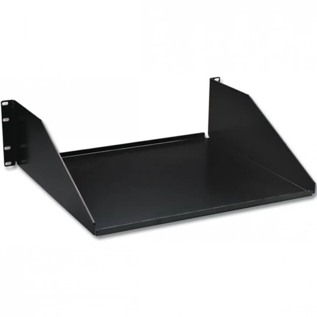 Полка для серверного шкафа Siemon Полка односторонняя сплошная 19" 3U черная SH-S19-01-SALE