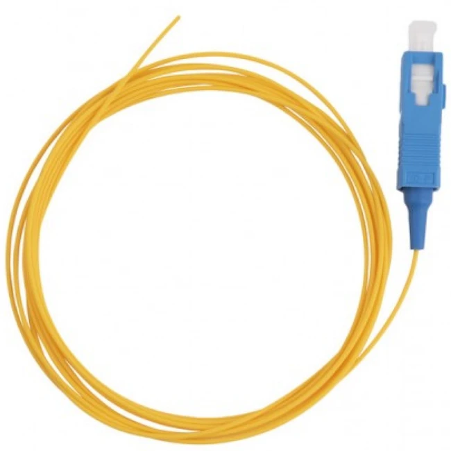 Оптический патч-корд Hyperline Пигтейл волоконно-оптический SM 9/125 (OS2) SC/UPC 2 м LSZH FPT-B9-9-SC/UR-2M-LSZH-YL