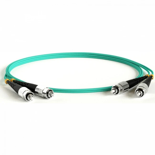 Оптический патч-корд Hyperline FC-D2-503-FC/PR-FC/PR-H-1M-LSZH-AQ