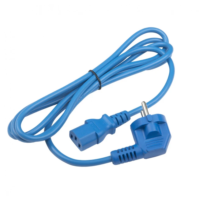 Кабель питания Hyperline PWC-IEC13-SHM-1.8-BL