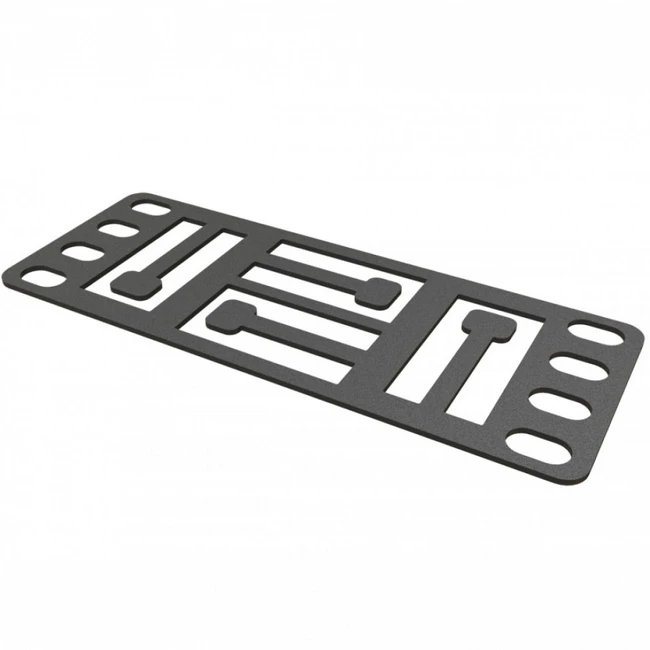 Аксессуар для серверного шкафа Hyperline Кронштейн 1U Т-пазы (8 шт. в комплекте) PMR-1U-T-RAL9005