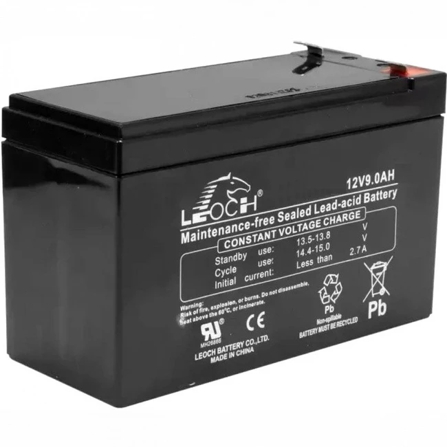 Сменные аккумуляторы АКБ для ИБП Leoch DJW12-9.0 F2 12 В