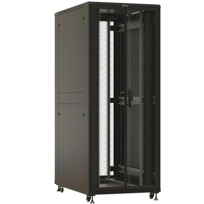 Серверный шкаф Hyperline напольный 19-дюймовый 42U 2055x800х800 мм TTBR-4288-DD-RAL9004