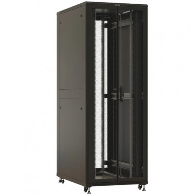 Серверный шкаф Hyperline напольный 19-дюймовый 47U 2277x800х1200 мм (ВхШхГ) TTBR-4782-DD-RAL9004