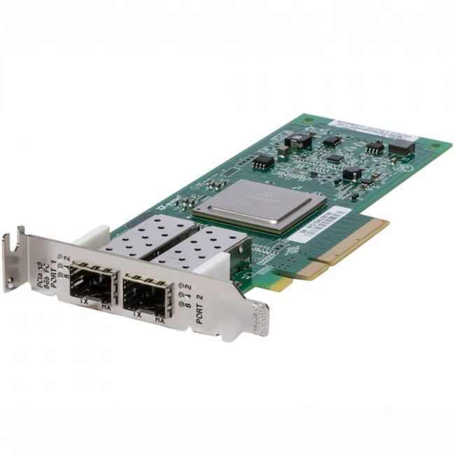 Сетевая карта Qlogic 4GB PCIe DC Host Bus Adapter QLE2462-CK (FC)