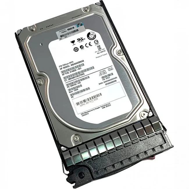 Опция для системы хранения данных СХД HPE 3TB 3G SATA 7.2k LFF MDL HDD 628059-B21 Диск для СХД