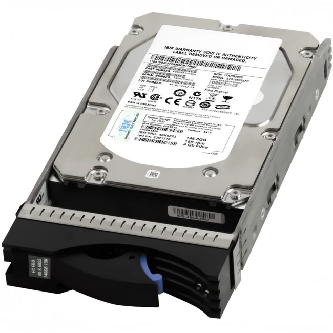 Опция для системы хранения данных СХД IBM 146GB 15K 4GB FC 3.5 HDD 40K6823 Диск для СХД