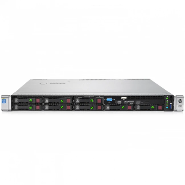 Сервер HPE ProLiant DL360 Gen9 843375-425-REF 1U Rack, Xeon E5-2620 v4, 2100 МГц, 8, 20, 1 x 16 ГБ, SFF 2.5"