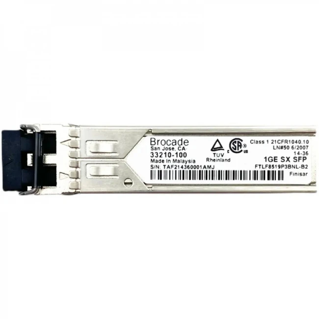 Модуль Brocade 1G SX SFP 850nm MMF Transceiver 33210-100 SFP модуль