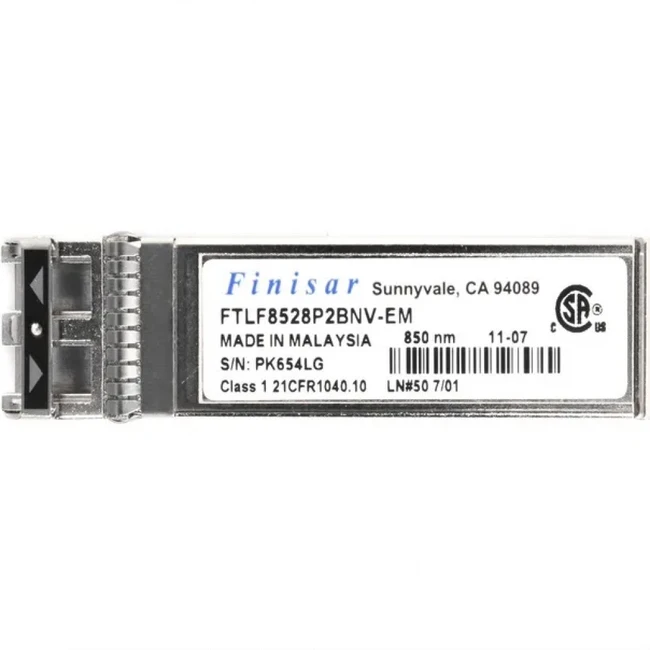 Модуль FINISAR 8Gbps SW SFP FTLF8528P2BNV-EM (SFP+ модуль)