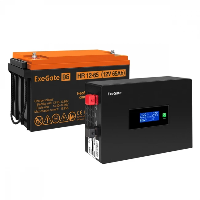 Источник бесперебойного питания ExeGate EX297413RUS (1000 ВА, 1000)