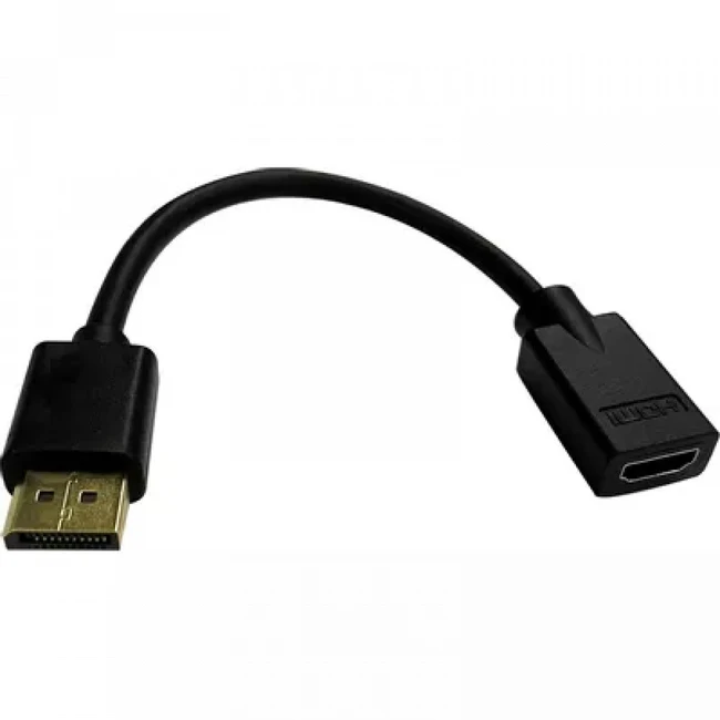 Кабель интерфейсный Buro BU-HDMI(M)-DP(F)