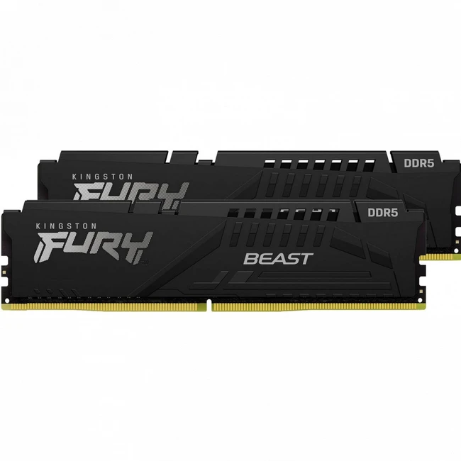 ОЗУ Kingston FURY Beast Black KF560C30BBEK2-16 (DIMM, DDR5, 16 Гб (2 х 8 Гб), 6000 МГц)