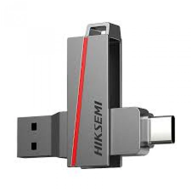 USB флешка (Flash) HIKSEMI DUAL SLIM E307C HS-USB-E307C/128G/U3 (128 ГБ)
