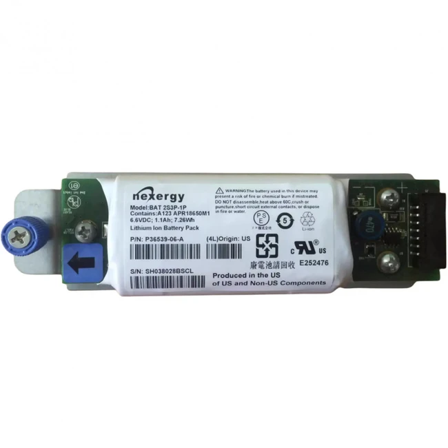 Опция для системы хранения данных СХД IBM Батарея for DS3500/3700 6.6V 1100mAh Lit-Ion 69Y2926 (Батарейный модуль)