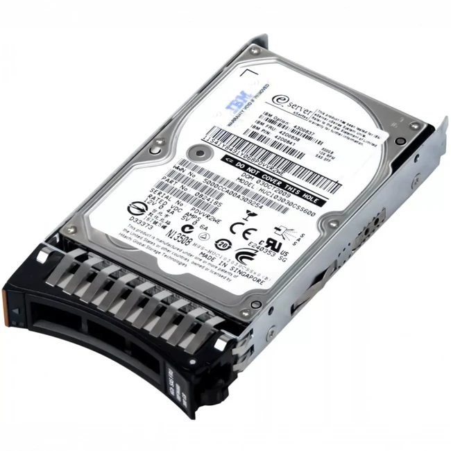 Серверный жесткий диск IBM 300GB 6G 10K 2.5 SHS SAS 42D0638 HDD, 2,5 SFF, 300 ГБ, SAS