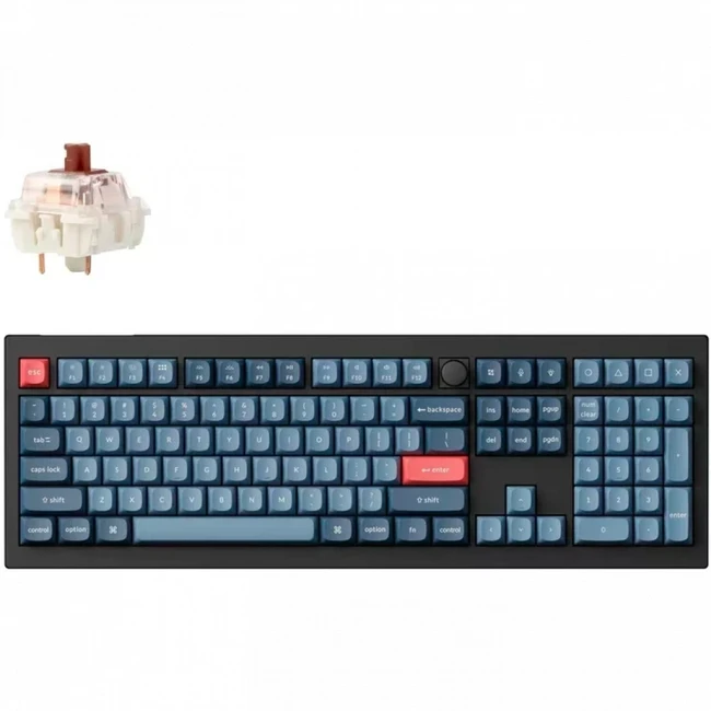 Клавиатура Keychron V6 Max (V6M-D3) V6M-D3-RU Беспроводная, USB