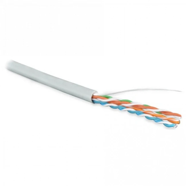 Кабель витая пара Hyperline UUTP4-C5E-S24-IN-LSZH-GY-305 UUTP4-C5E-S24-IN-LSZH-GY-305 (УЦЕНКА)