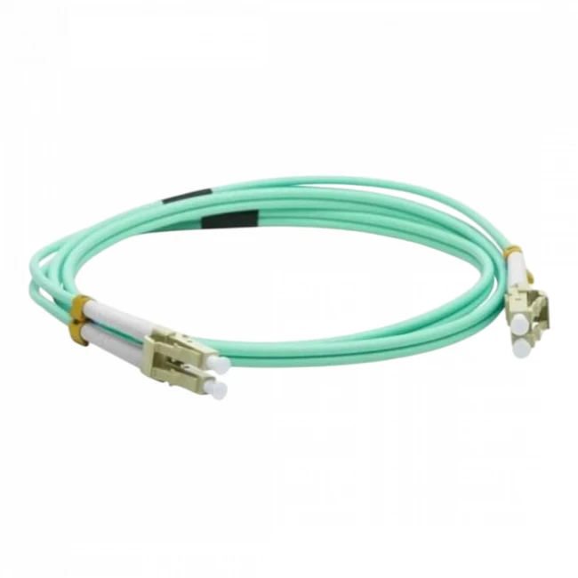 Оптический патч-корд LANMASTER LAN-2LC-2LC/OM3-10