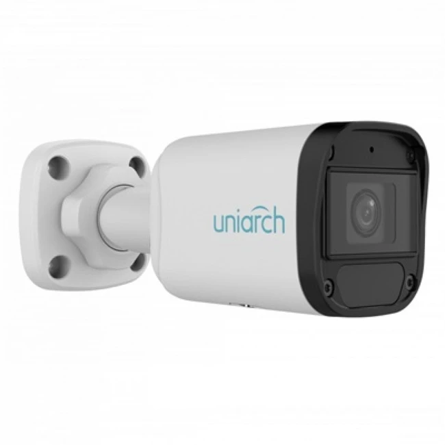 IP видеокамера Uniarch IPC-B124-APF28K Цилиндрическая, Уличная, Проводная, Фиксированный объектив, 2.8 мм, 1/3", 4 Мп ~ 2560×1440 Quad HD