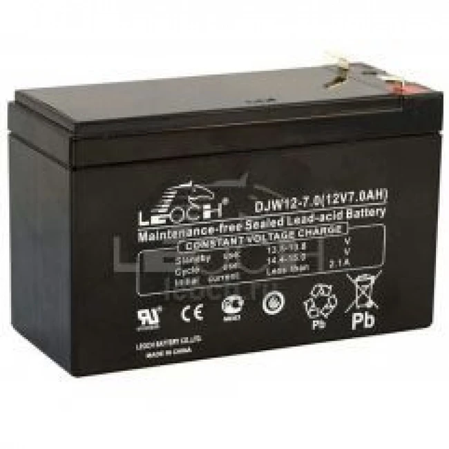 Сменные аккумуляторы АКБ для ИБП Leoch DJW12-7.0  LEOCH 12 В