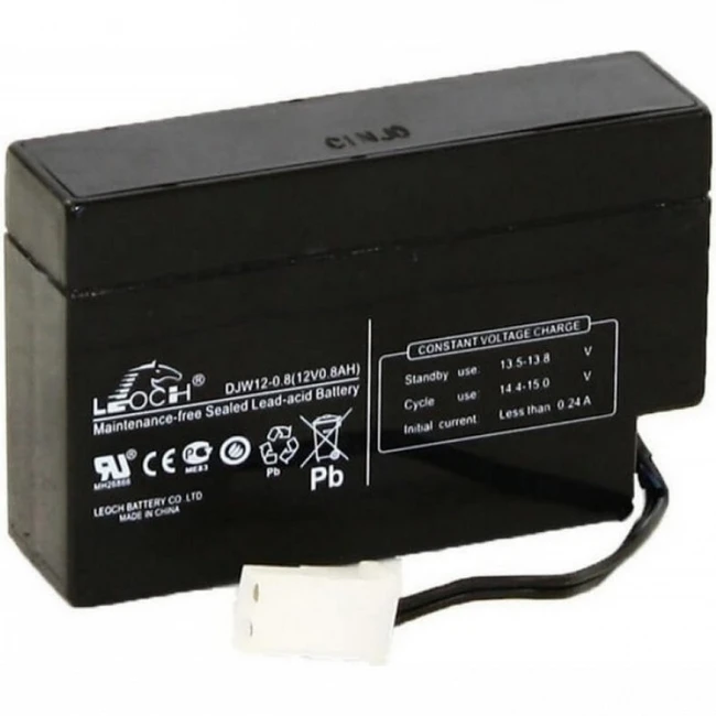 Сменные аккумуляторы АКБ для ИБП Leoch DJW12-0.8 DJW12-0.8 LEOCH 12 В