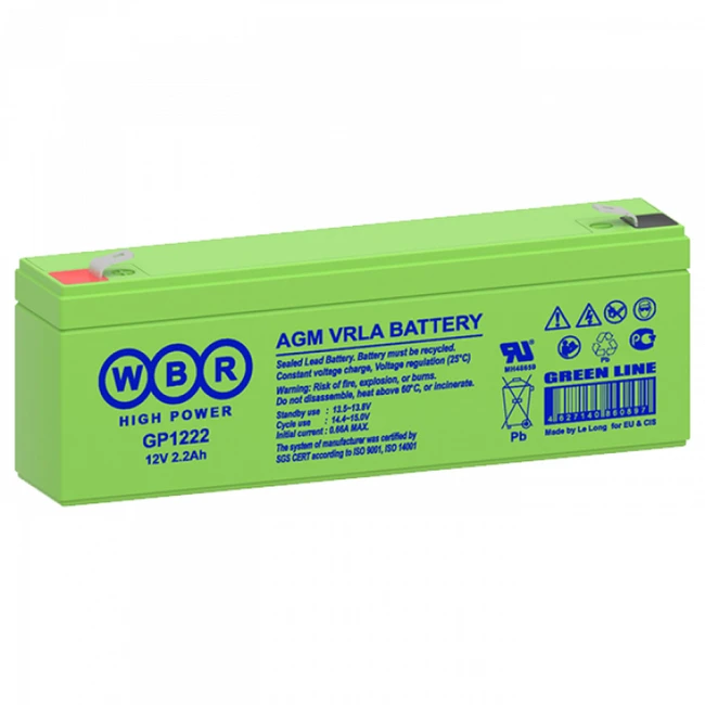 Сменные аккумуляторы АКБ для ИБП WBR GP1222 GP1222 WBR 12 В