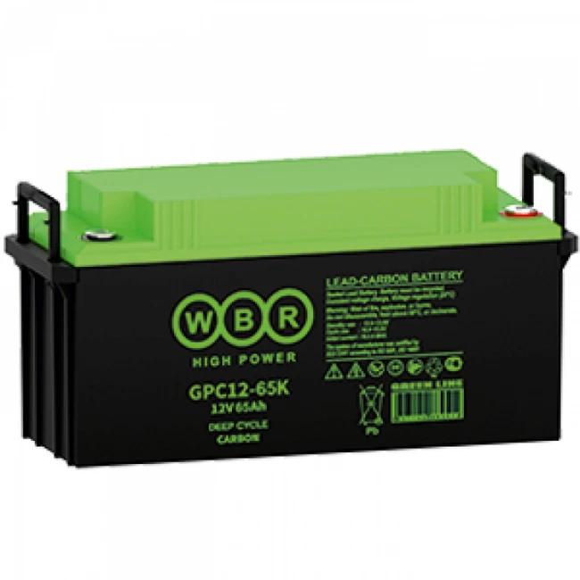 Сменные аккумуляторы АКБ для ИБП WBR GPC12-65K GPC12-65K WBR 12 В