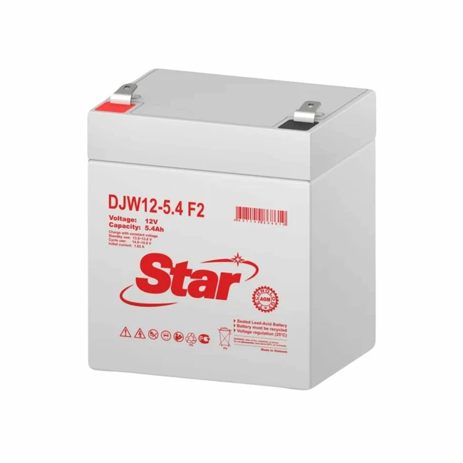 Сменные аккумуляторы АКБ для ИБП STAR DJW12-5.4 F2 DJW12-5.4 F2 STAR (12 В)