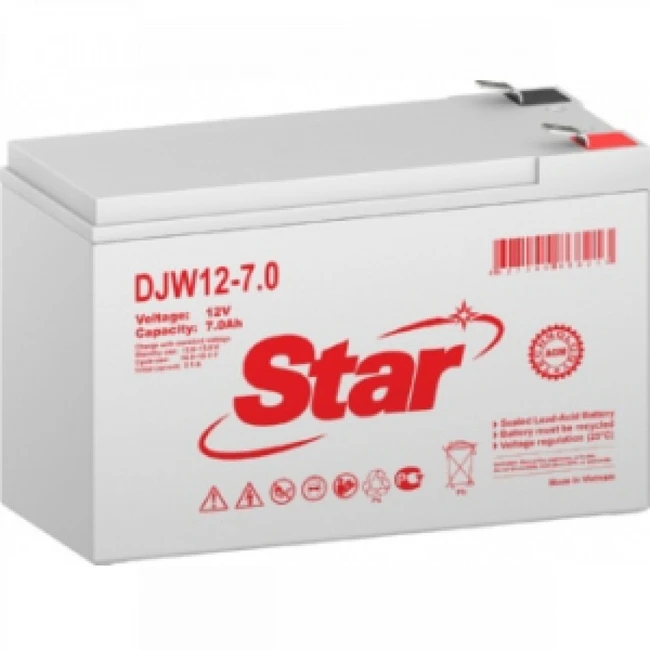 Сменные аккумуляторы АКБ для ИБП STAR DJW12-7.0 STAR (12 В)