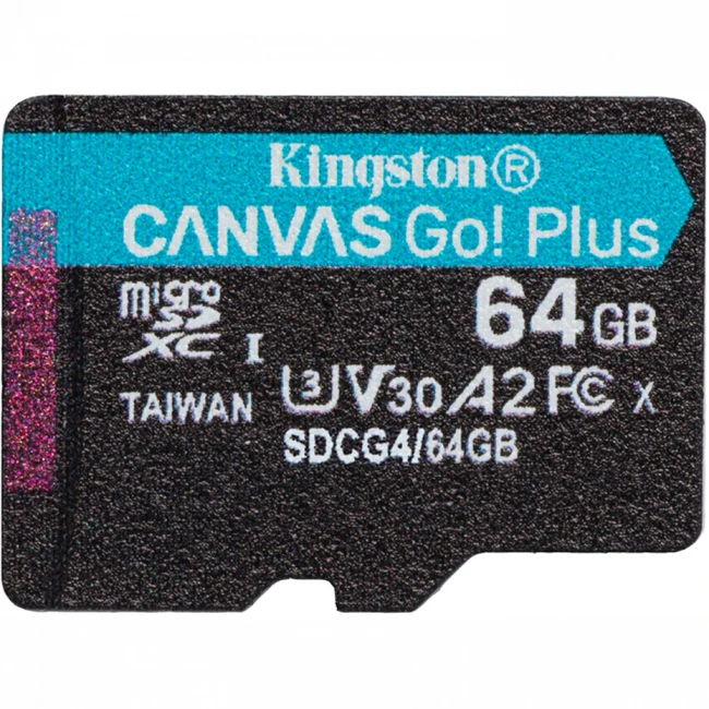 Флеш (Flash) карты Kingston SDCG4/64GBSP 64 ГБ
