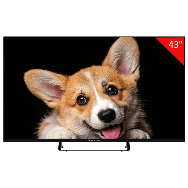 Телевизор Topdevice TDTV43CS03U_BK (43 ", Черный)