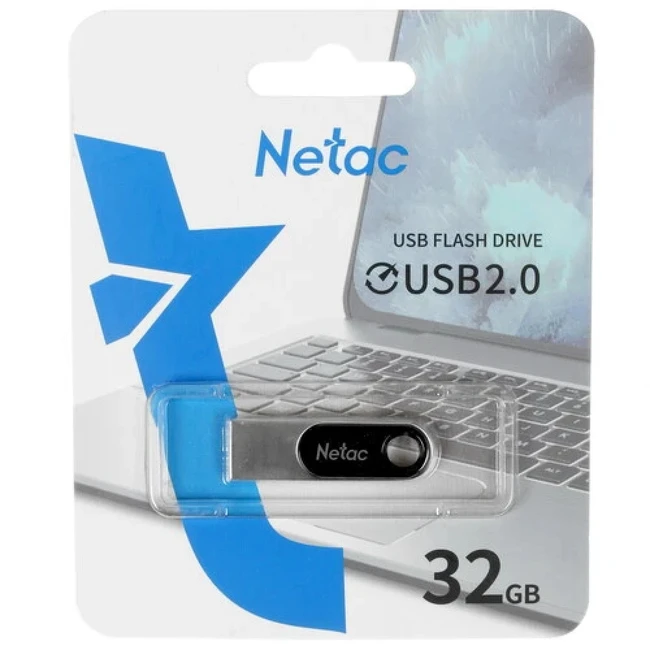 USB флешка (Flash) Netac NT03U278N-032G-32PN (32 ГБ)